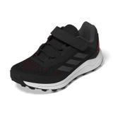 adidas Unisex Çocuk Terrex Agravic Flow Cf K Outdoor Ayakkabı, Cblack/Dgsogr/Solred, 28