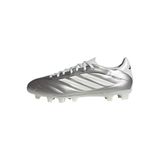 adidas Unisex Copa Pure IV Club futbol ayakkabısı, sabit/karışık zeminler, Taupe Met Zero Metalik Gece Metalik, 40 2/3 EU