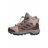 adidas Unisex Kids Terrex Mid Gore-TEX yürüyüş ayakkabısı, Magic Leylak Wonder Taupe Bordo, 35.5 EU