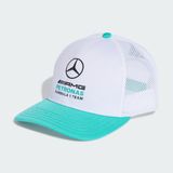 adidas Unisex MERCEDES-AMG PETRONAS FORMULA 1 TEAM DNA DÜZ SİPERLİ Şapka Motor sporlari,Training KS8855