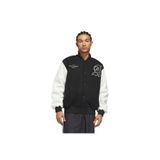 adidas Unisex Varisty Basketbol Spor Ceket, M, MMN90, Siyah, Erkek