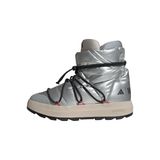 adidas Unisex x Moon Boot Ace Mid ayakkabı, Mat Gümüş Çekirdekli Siyah Lucid Red, 40 EU