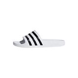 adidas Unisex Yetişkin ADILETTE AQUA Terlik (Kaydırmalı) FTWWHT/CBLACK/FTWWHT 44.5