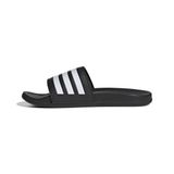 adidas Unisex Yetişkin Adilette Comfort Sandalet, Cblack/Ftwwht/Cblack, 43 1/3