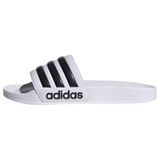 adidas Unisex Yetişkin Adilette Shower Duş Terliği, Ftwwht/Cblack/Ftwwht, 44.5
