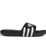 adidas Unisex Yetişkin Adissage Essential Sandalet, Cblack/Ftwwht/Cblack, 44.5