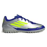 adidas Unisex Yetişkin F50 CLUB TF MESSI Futbol Ayakkabısı (Halı Saha) SILVMT/SYELLO/LUCBLU 42
