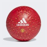 adidas Unisex – Yetişkin MUFC Club futbol topu, POWRED/siyah/sarı/W, 5