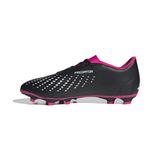 adidas Unisex Yetişkin Predator Accuracy.4 Fxg Krampon, Cblack/Ftwwht/Teshpk, 39 1/3