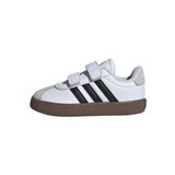 adidas VL Court 3.0 Bebek Spor Ayakkabı, 24 EU, ID9157-T, Beyaz, Üniseks bebek