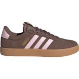 adidas VL COURT 3.0 Kahverengi Kadın Sneaker Yastıklamalı Deri Tabanlı Rahat Spor Ayakkabı - Kahverengi - Pembe