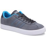adidas Vlcourt Vulc-1 Gri Mavi Erkek Deri Sneaker Ayakkabı