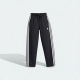 adidas W 3S FT OH PT BLACK/WHITE Siyah Kadın Eşofman Altı - XL