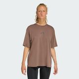 adidas W ANML G T Kadın Baskılı/Desenli Kısa Kollu Tişört, earth strata, M