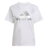 adidas W C HOL MET T Kadın Grafik Baskılı Tişört (Kısa Kollu), M