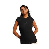 Adidas W Coq Tee Kadın Günlük Tişört JZ0278 Siyah