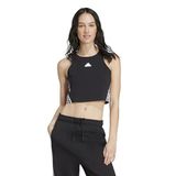 adidas W Fi 3S Tank Kadın Günlük Tişört IP1572 Siyah L