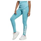 adidas, W Lin Leg, Tozluk, Mavi/Beyaz, XL, Donna