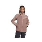 adidas W Terrex Mt 2L Rain Jk Kadın Outdoor Yağmurluk JN0857 Kahverengi