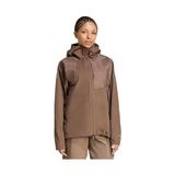 Adidas W Terrex Xpr Hyb Pk J Kadın Outdoor Ceketi KA6960 Kahverengi - XL
