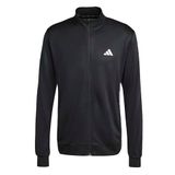 adidas WE ALLSET 3S TT Erkek Eşofman üstü BLACK/WHITE M