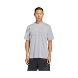 Adidas We Fr Bl T Erkek Antrenman Tişörtü KC5283 Gri - 4XL