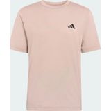 adidas WE FR T CHABRN Kahverengi Erkek Kısa Kol T-Shirt Climacool Teknolojisi ile Ferah ve Konforlu