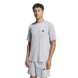 adidas WE FR T Erkek Kısa Kollu Tişört, halo silver, XL