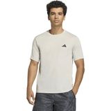 adidas Workout Essentials Base Erkek Bej Antrenman T-Shirt.- - XL