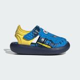 adidas x Disney Pixar Mavi Water Sandals Çocuk Sandalet Cırt Cırtlı Kapama ile Hafif Yapı
