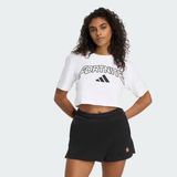 Adidas x Fortnite Crop Kadın Tişört - M - Beyaz