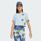 adidas x Smileyworld Training Çocuk Tişört Mavi 116