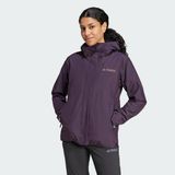 adidas X W FLEECE 3IN1 Kadın Mont IX7939 - XS - Mor