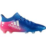 Adidas X16.1 Fg Profesyonel Çim Saha Kramponu Art BB5619 - Beyaz - Mavi - Pembe