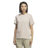 adidas XPL W CAMP T Ekru Bisiklet Yaka Baskılı T-Shirt, S, 5003342369, Krem, Kadın