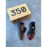 Adidas Yeezy Boost 350 Sıyah Kırmızı