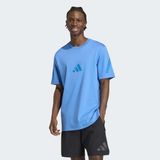 Adidas Z.n.e. Erkek Mavi Tişört (KE4697) - XL