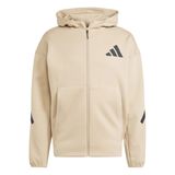 adidas Z.N.E. Full-Zip Erkek Sweatshirt Bej M