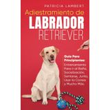 Adiestramiento de Labrador Retriever: Guía para principiantes: Entrenamiento para ir al baño, socialización, sentarse, junto, usar la correa y mucho más