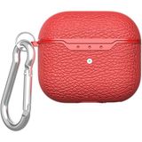 Adige Airpods 4 Uyumlu Kılıf Niss Silikon - Kırmızı