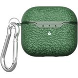 Adige Airpods 4 Uyumlu Kılıf Niss Silikon - Yeşil