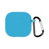 Adige Airpods 4 Uyumlu Kılıf Silikon Lansman İçi Kadife Mavi