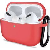 Adige Airpods Pro 3 Kulaklık Kılıf Silikon Soft - Kırmızı