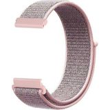 Adige Amazfit Active Kordon Kayış Kumaş Cırt Cırtlı 20 - crt - Rose Gold
