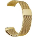 Adige Amazfit Pace 46MM Kordon Kayış Metal Hasır Örgülü 22/hs - Gold