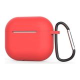 Adige Apple Airpods 4 Kılıf Silikon - Kırmızı