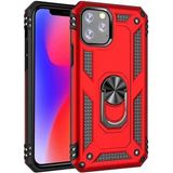 Adige Apple iPhone 11 Pro Vega Yüzüklü Standlı Darbe Korumalı Kırmızı Kılıf