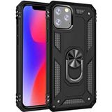 Adige Apple iPhone 11 Pro Vega Yüzüklü Standlı Darbe Korumalı Siyah Kılıf
