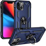 Adige Apple iPhone 13 Vega Yüzüklü Standlı Darbe Korumalı Lacivert Kılıf