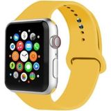 Adige Apple Watch 10 42MM Kordon Kayış Silikon Soft - Sarı